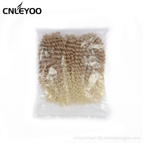 Special offer durable low temperature fiber crochet short human hair wig